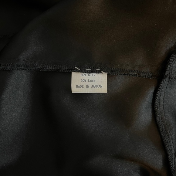 Asturo Tayama Japanese Designer Silk & Lace Romper - Picture 3 of 11